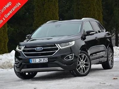 Czarny Używany 2017 Ford Edge Titanium SUV | 73 900 zł (Dobra cena)