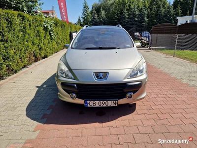 używany Peugeot 307 II LIFT! Anglik zarejestrowany w Polsce! 7osobowy