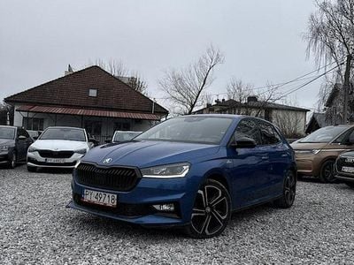 Niebieski (metalik) Używany 2023 Skoda Fabia Monte Carlo Hatchback | 89 900 zł