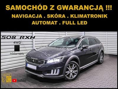Czarny (metalik) Używany 2016 Peugeot 508 RXH Kombi | 33 888 zł