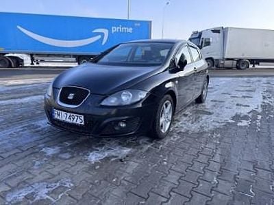 Czarny Używany 2012 Seat Leon Hatchback | 12 000 zł