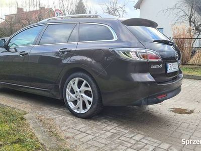 używany Mazda 6 GH kombi DYNAMIC Sport PIĘKNA 18" mały przebieg