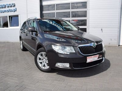 używany Skoda Superb 2.0 TDI CR Automat 100% bezwypadkowy Serwis Bi-Xenon Skóra Na…