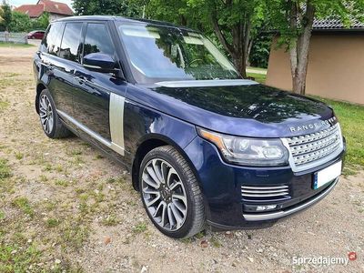 Granatowy Używany 2015 Land Rover Range Rover Autobiography SUV | 185 000 zł