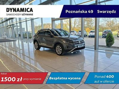 Szary Używany 2024 VW T-Roc Style SUV | 135 900 zł (Uczciwa cena)