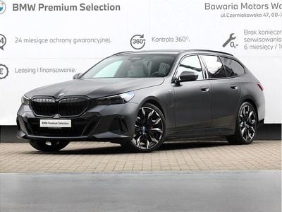 Frozen deep grey bmw individual metalizowany Używany 2024 BMW 530e Comfort Edition Kombi | 329 900 zł