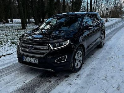 Czarny Używany 2017 Ford Edge SUV | 92 000 zł (Dość drogi)