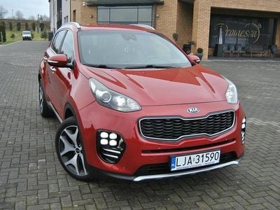 Bordowy Używany 2016 Kia Sportage GT-Line SUV | 61 900 zł (Uczciwa cena)