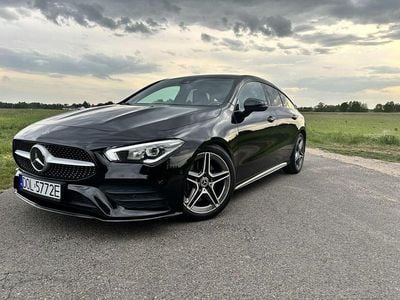 Czarny Używany 2019 Mercedes CLA200 AMG line Kombi | 113 900 zł (Uczciwa cena)