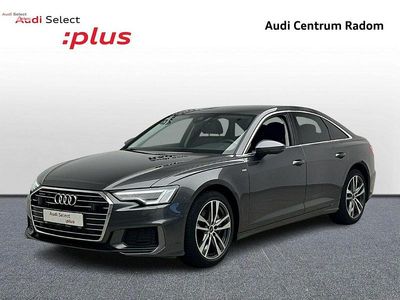 Szary Używany 2022 Audi A6 S-Line Sedan/Limuzyna | 189 980 zł