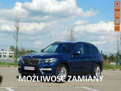 Niebieski Używany 2019 BMW X3 Comfort Edition SUV | 89 990 zł (Super Cena)