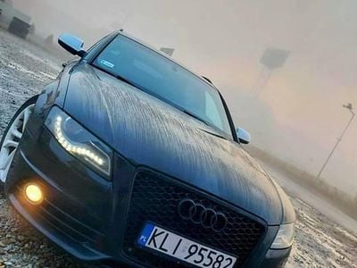 Czarny Używany 2009 Audi S4 S-Line Kombi | 48 900 zł
