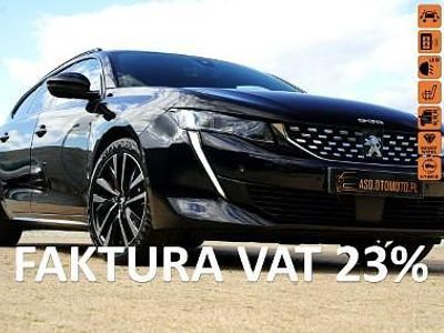 używany Peugeot 508 II GT focal SKORA hak FUL LED kamery masaze parktronik ACC