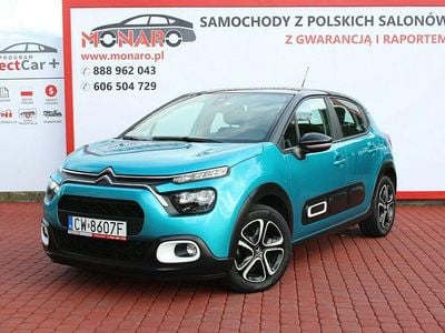 Niebieski Używany 2020 Citroën C3 Shine Hatchback | 39 900 zł (Uczciwa cena)