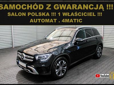 Czarny (metalik) Używany 2020 Mercedes GLC200 SUV | 153 568 zł (Uczciwa cena)