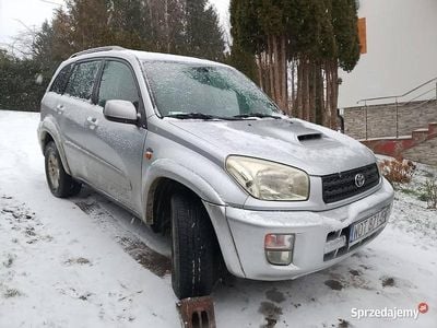 Srebrny Używany 2003 Toyota RAV4 Sedan/Limuzyna | 16 900 zł (Uczciwa cena)