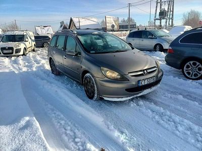 Srebrny Używany 2002 Peugeot 307 Kombi | 2700 zł