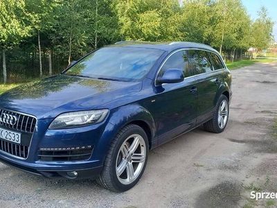 używany Audi Q7 4,2 Tdi 2x s line sprzedam ewentualnie zamienię