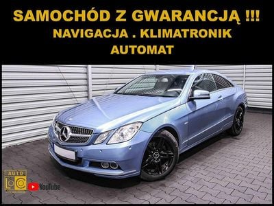 Niebieski (metalik) Używany 2010 Mercedes E250 Coupe | 34 444 zł