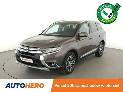 Używany Mitsubishi Outlander 150 KM (110 kW) 2016 Brązowy SUV