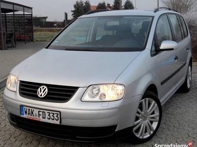Srebrny Używany 2004 VW Touran Minivan | 16 800 zł (Drogi)