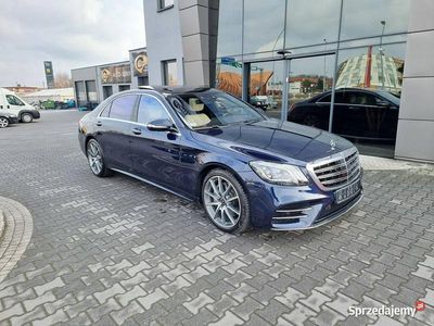 Niebieski Używany 2018 Mercedes S400 Sedan/Limuzyna | 299 000 zł