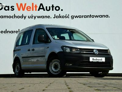 używany VW Caddy 2.0 TDI 102KM Salon Polska Pierwszy właściciel Fv23%