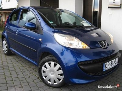 Niebieski Używany 2007 Peugeot 107 Hatchback | 11 000 zł (Dość drogi)