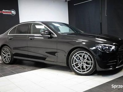 Używany Mercedes E220 AMG 194 KM (142 kW) 2020 Czarny Sedan/Limuzyna