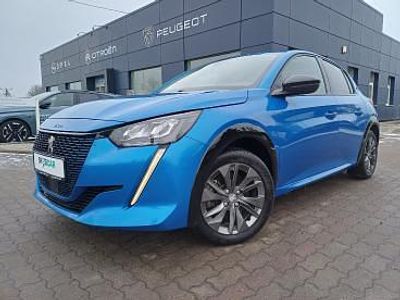 Używany Peugeot e-208 Allure 100 kW (136 KM) 2023 Niebieski Hatchback