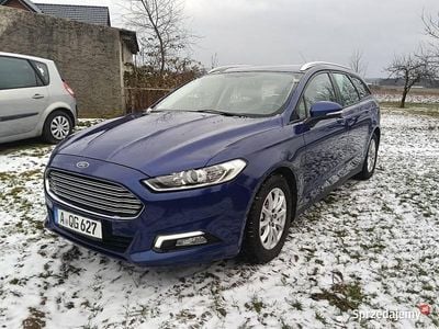 Niebieski Używany 2016 Ford Mondeo Kombi | 35 500 zł (Uczciwa cena)