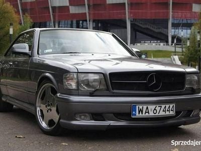 Szary Używany 1987 Mercedes 500 Coupe | 209 000 zł