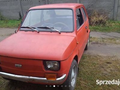 Czerwony Używany 1977 Fiat 126 Hatchback | 14 000 zł