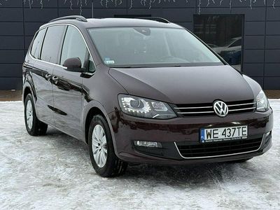 Używany VW Sharan Comfortline 150 KM (110 kW) 2018 Czerwony Minivan