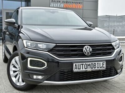 Czarny Używany 2021 VW T-Roc Sportline SUV | 93 406 zł (Uczciwa cena)