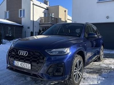 Używany Audi Q5 S-Line 204 KM (150 kW) 2021 Niebieski SUV