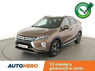 używany Mitsubishi Eclipse Cross klima auto kamera i czujniki parkowania Apple CarPlay & Android Auto