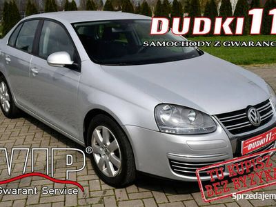 używany VW Jetta V 1,6B dudki11 Hak,Klimatronic 2 str.Serwis,Tempomat,Alu,kredyt.GWARAN