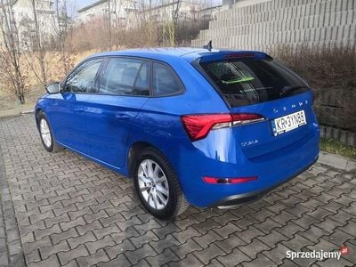 Niebieski Używany 2022 Skoda Scala Ambition Hatchback | 54 900 zł (Dobra cena)