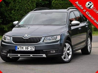 używany Skoda Octavia 2,0 TDI 184KM Scout 4x4 DSG Xenon Led Klima Hak Alufelgi Serwis z DE !