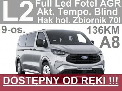 Używany Ford Transit Custom 136 KM (100 kW) 2024 Srebrny Kombi