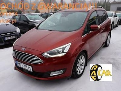 Bordowy Używany 2016 Ford C-MAX Minivan | 34 999 zł (Dość drogi)