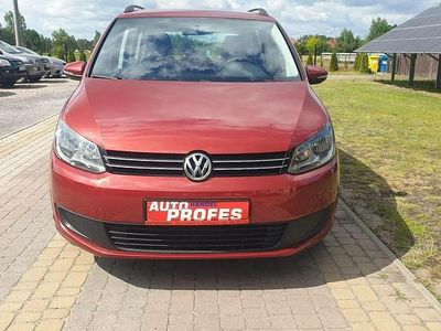 Bordowy (metalik) Używany 2010 VW Touran Minivan | 22 900 zł (Dość drogi)