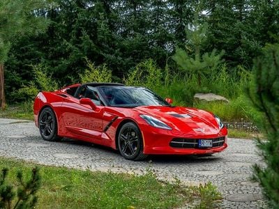 Używany Chevrolet Corvette 466 KM (342 kW) 2016 Czerwony (metalik) Coupe