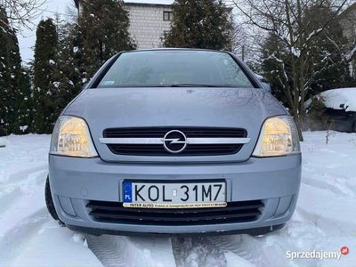 Niebieski Używany 2004 Opel Meriva Minivan | 4999 zł (Uczciwa cena)