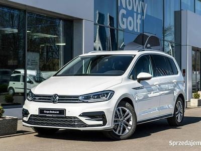 Nowe VW Touran Highline 150 KM (110 kW) 2025 Biały Minivan