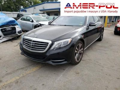 Czarny Używany 2015 Mercedes S500 Sedan/Limuzyna | 130 000 zł