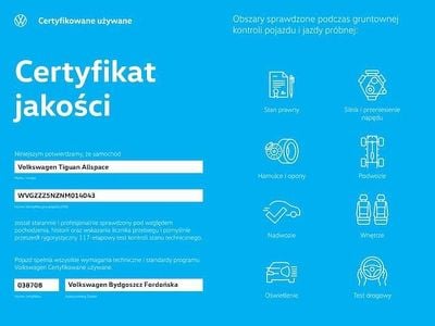 Używany 2022 VW Tiguan Allspace SUV | 109 900 zł