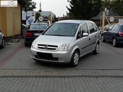 Srebrnymetallic Używany 2005 Opel Meriva Minivan | 13 800 zł