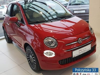 Używany Fiat 500 Lounge 69 KM (50 kW) 2019 Czerwony Hatchback